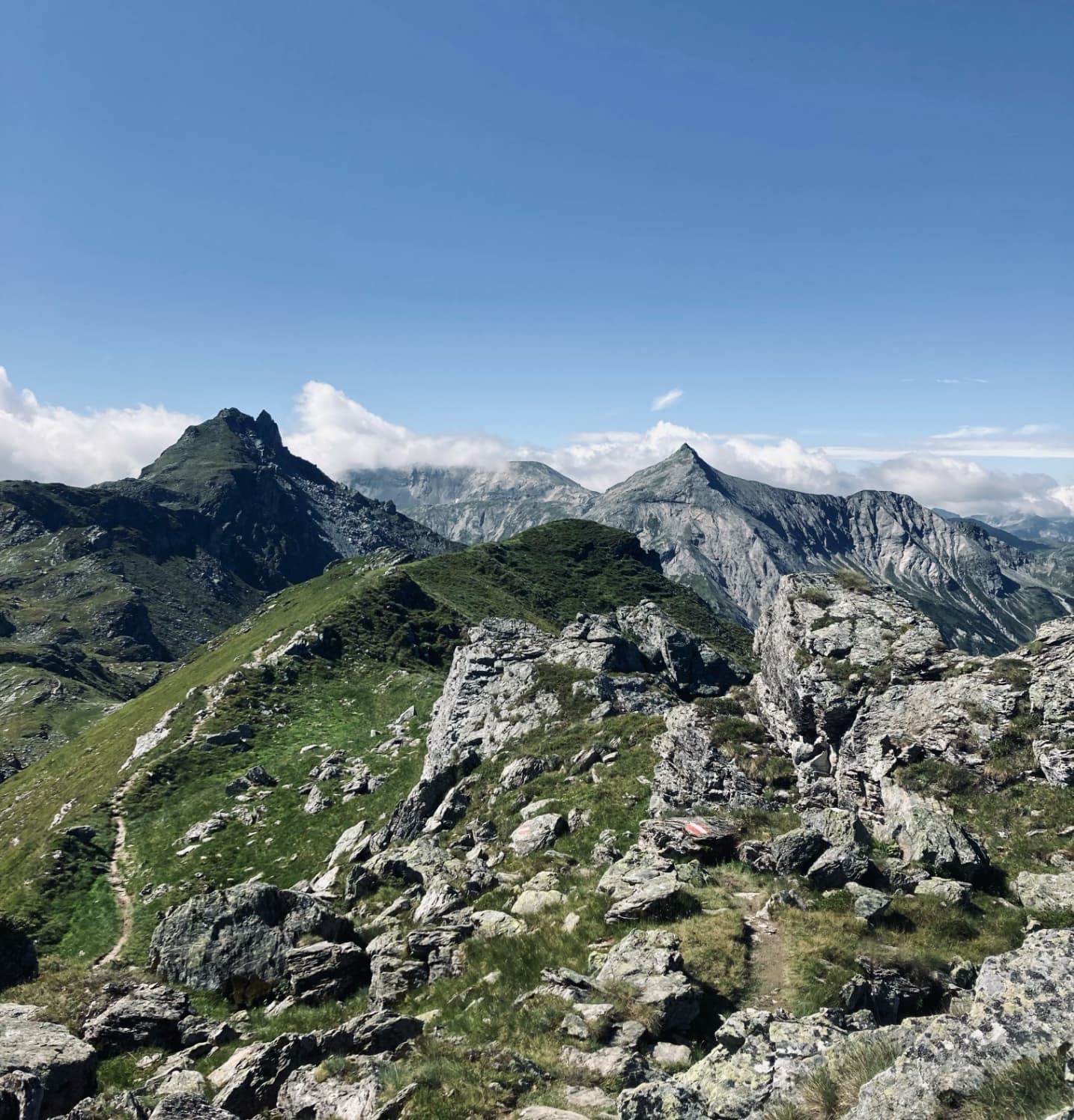 Berglandschaft felsig