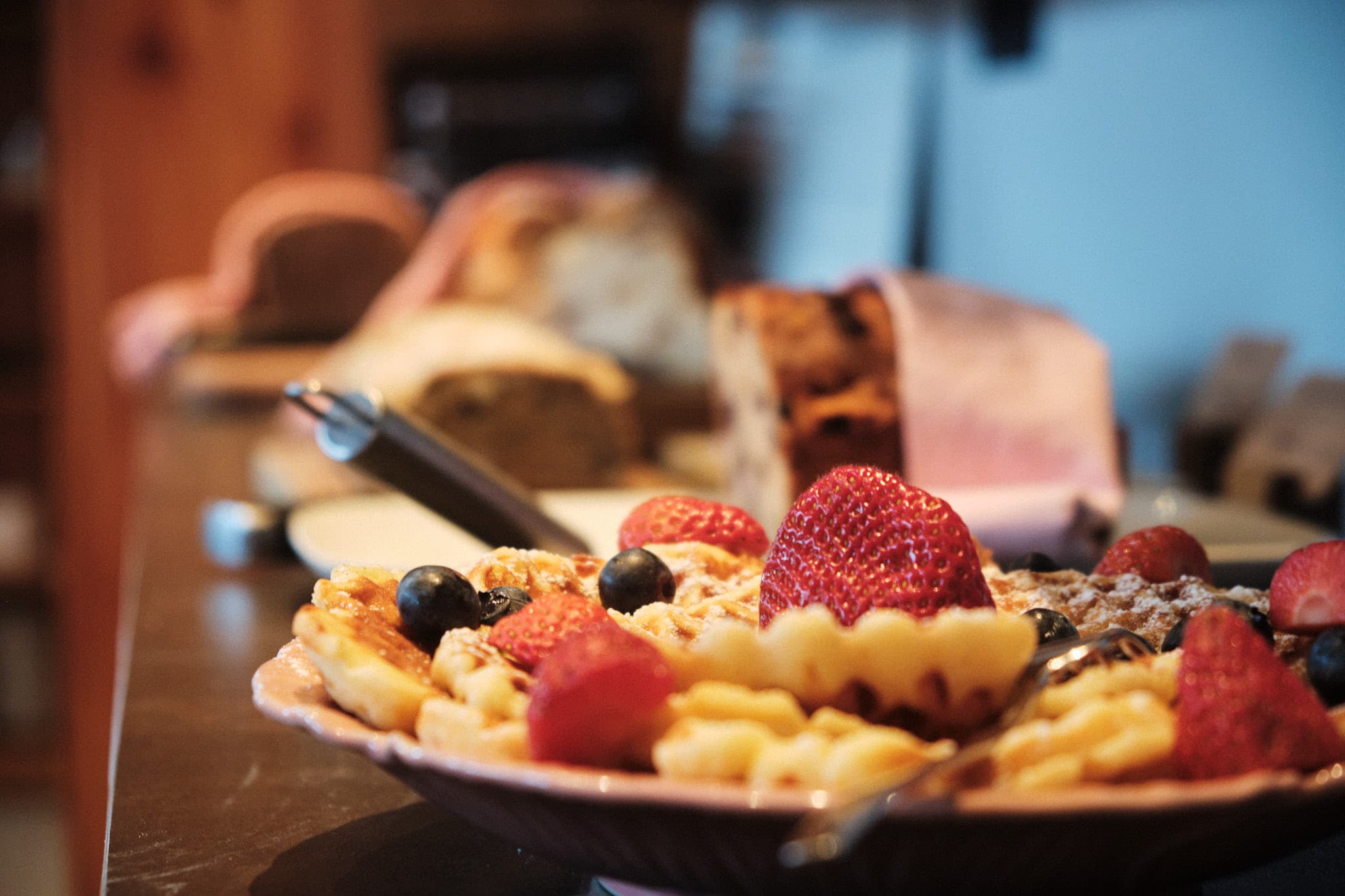 Frühstück mit Beeren