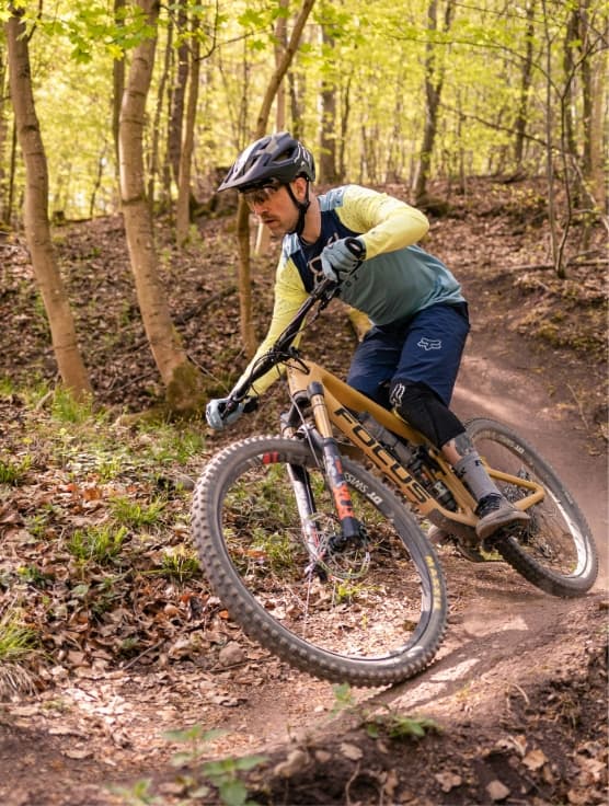 Radfahrer auf der Planai